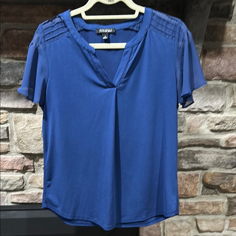 Blue Women Top